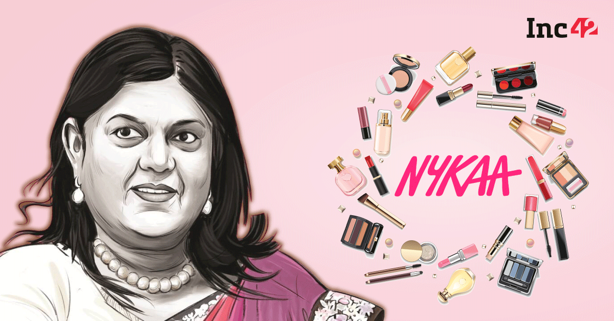 Nykaa Slips From INR 200 Level Amid Global Stock Market Slump