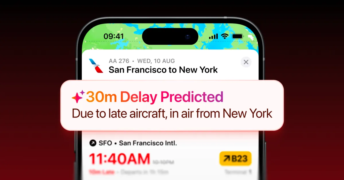Flighty can now predict when your flight will be delayed – and tell you why