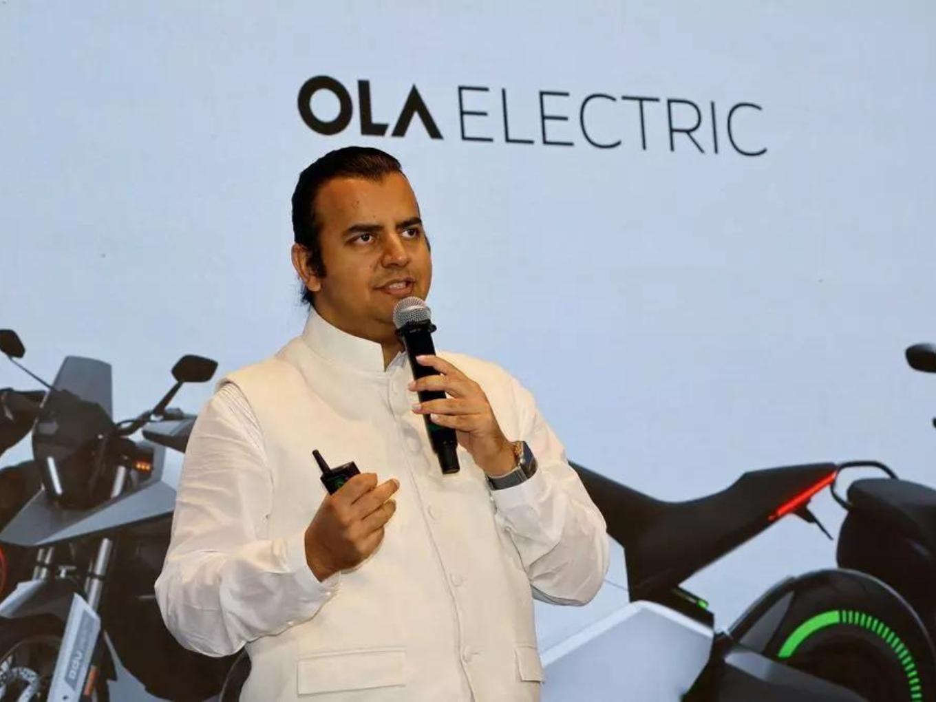Ola Electric In Green After First Correction In Bull Run Since Listing