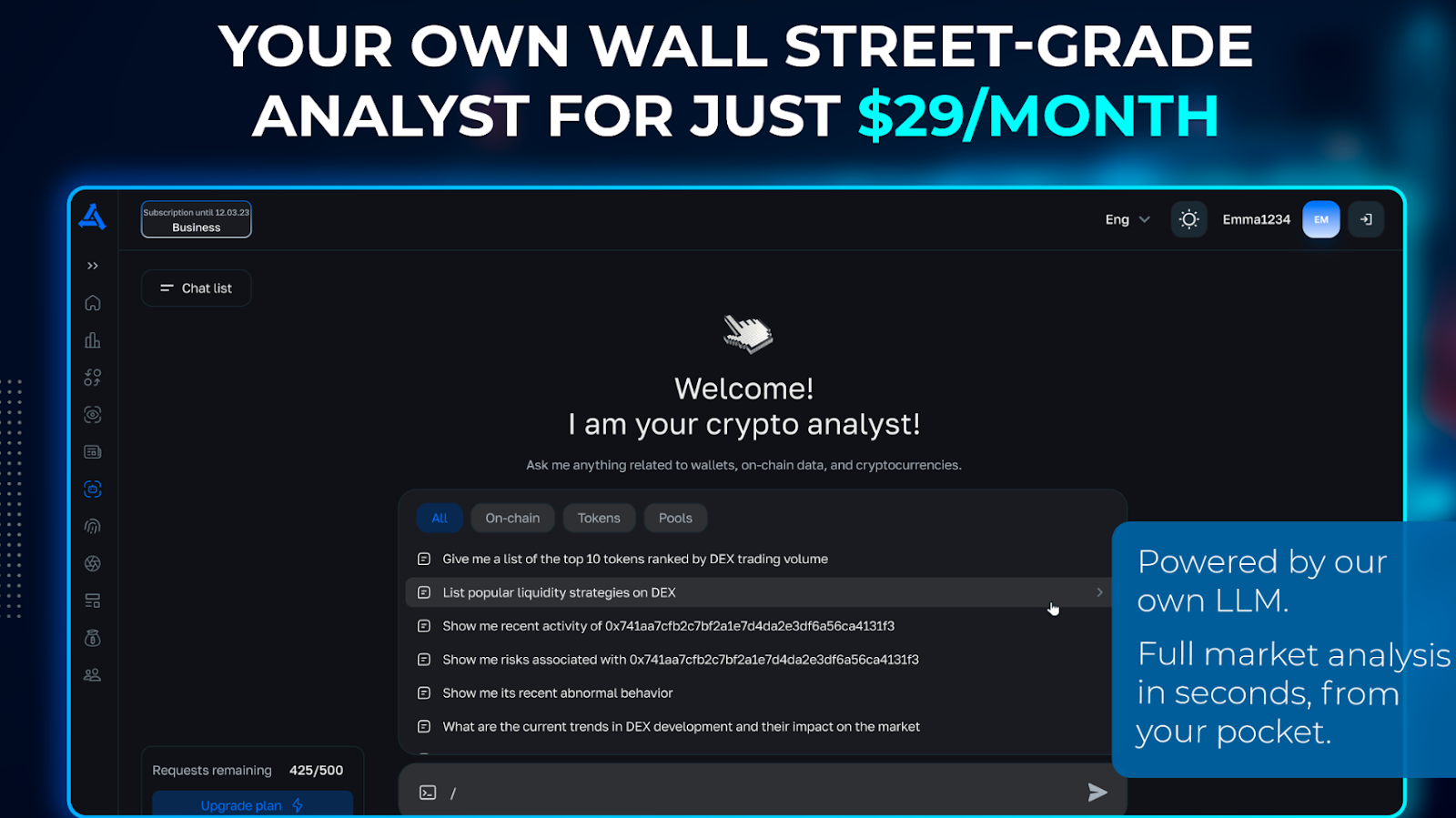 Ascn.ai – AI Business Automation Platform Targets Crypto Market