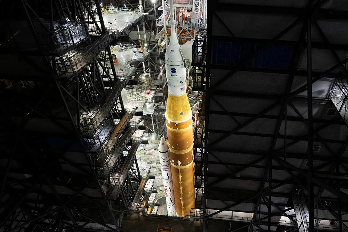 NASA’s Artemis II Rocket Reaches Launch Pad, Signaling Lunar Momentum
