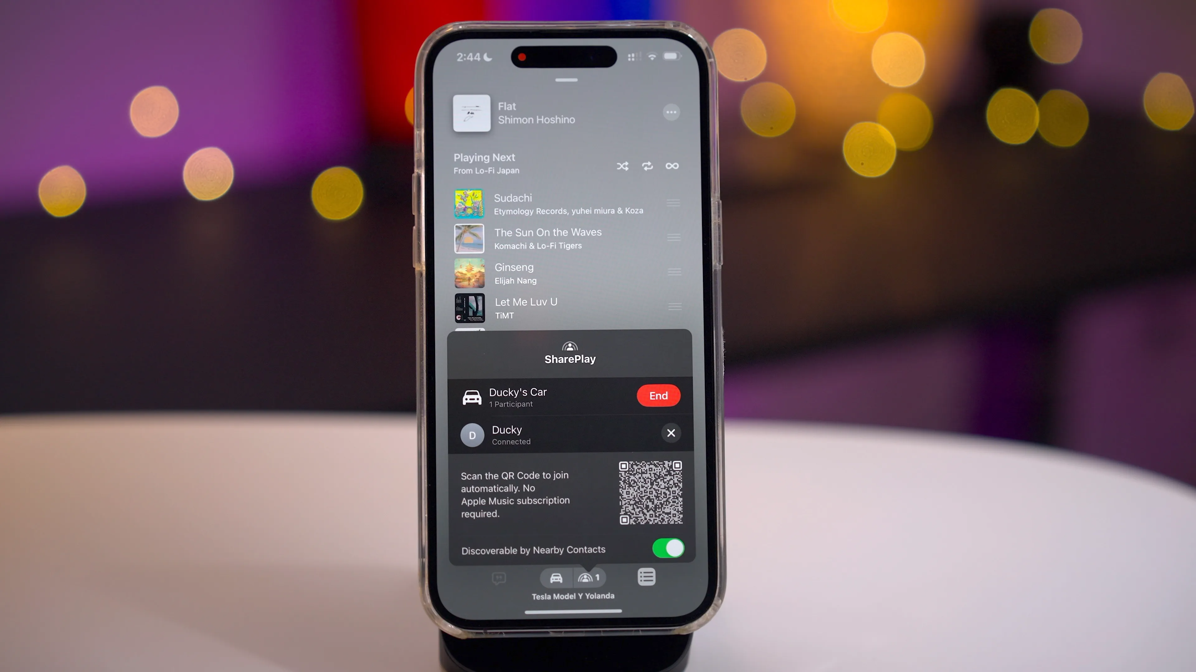 Music SharePlay with CarPlay