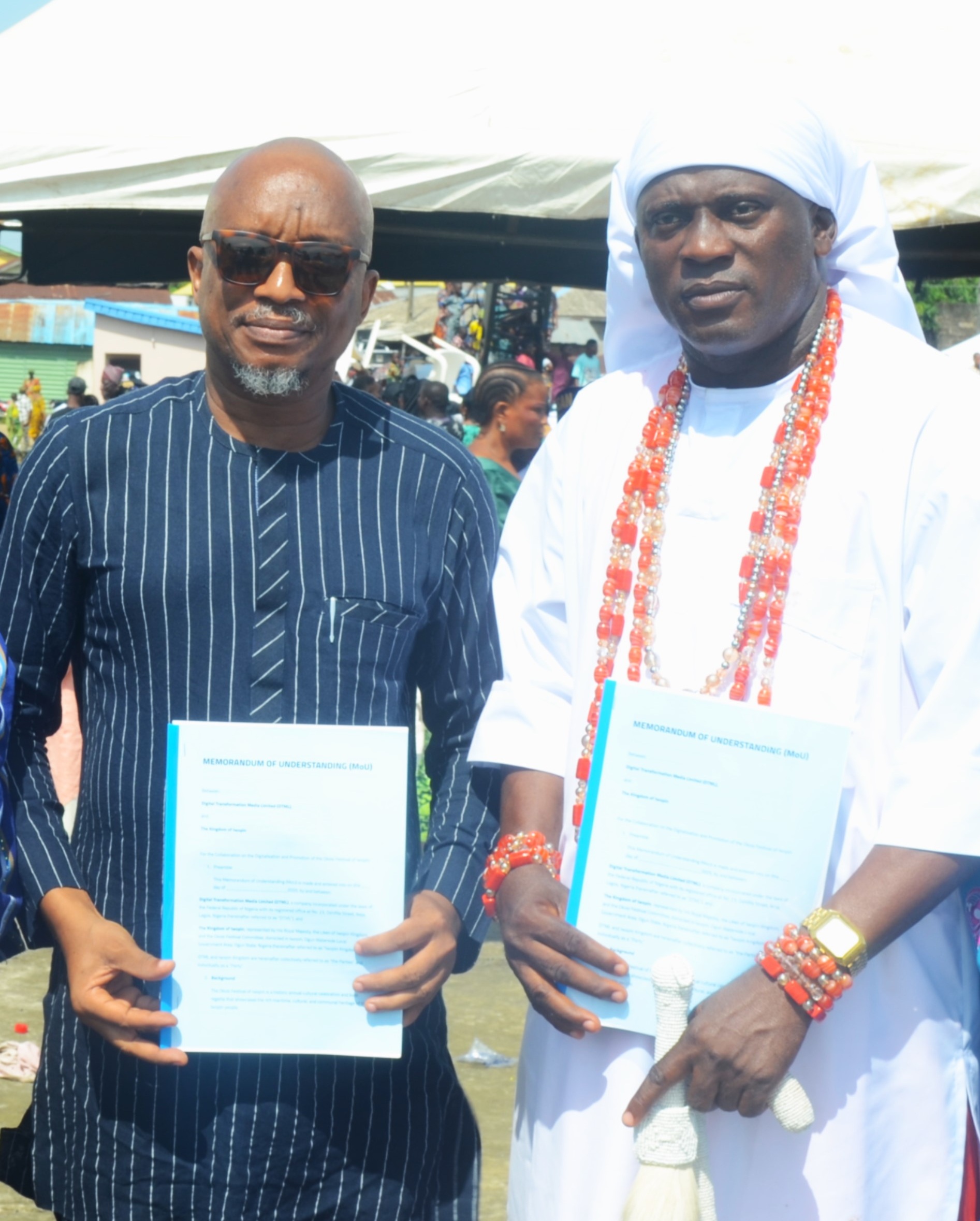 Iwopin Kingdom Seals Historic Pact to Take Okosi Festival Global Through Digital Transformation