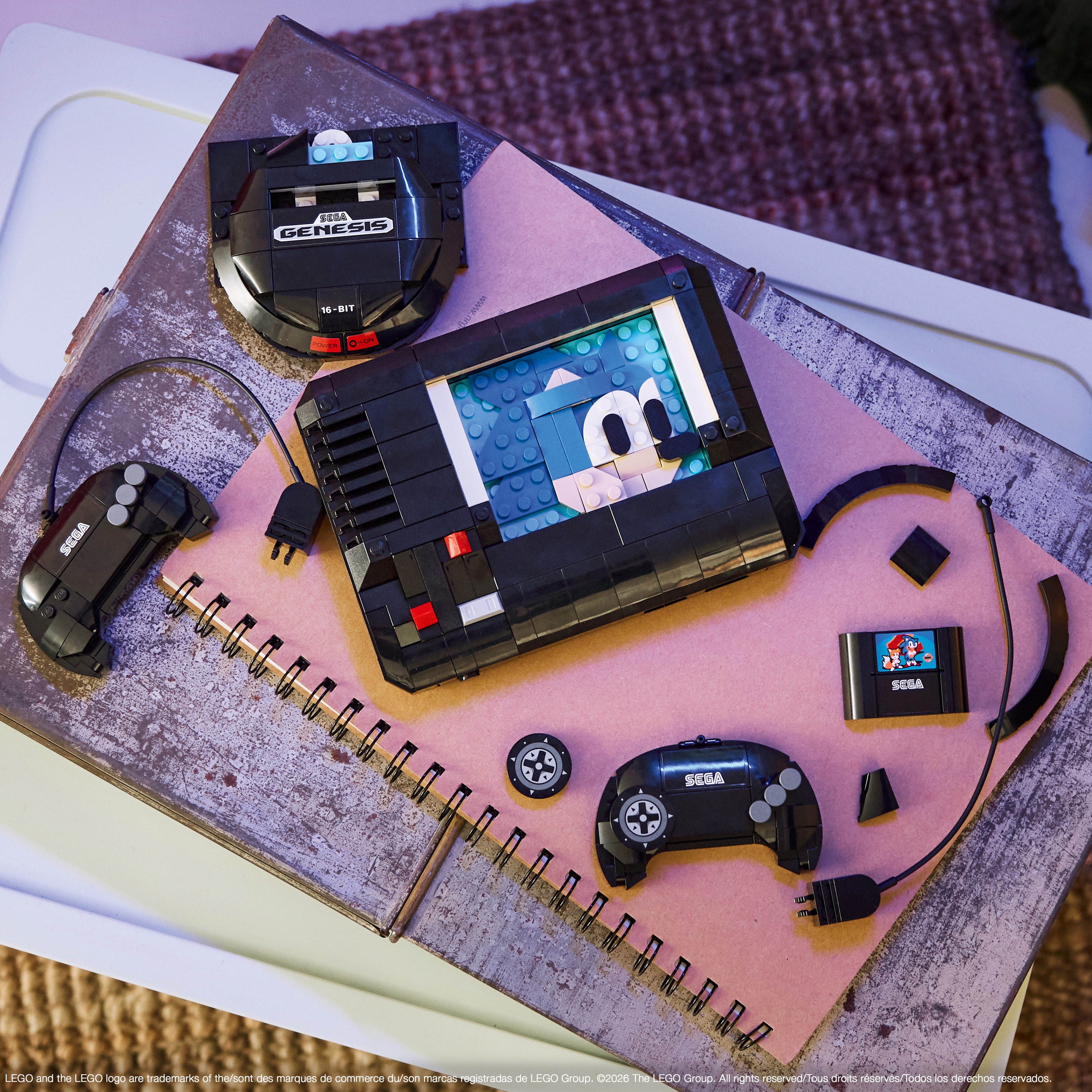 Lego And Sega Are Bringing You A Buildable, Tiny Sega Genesis