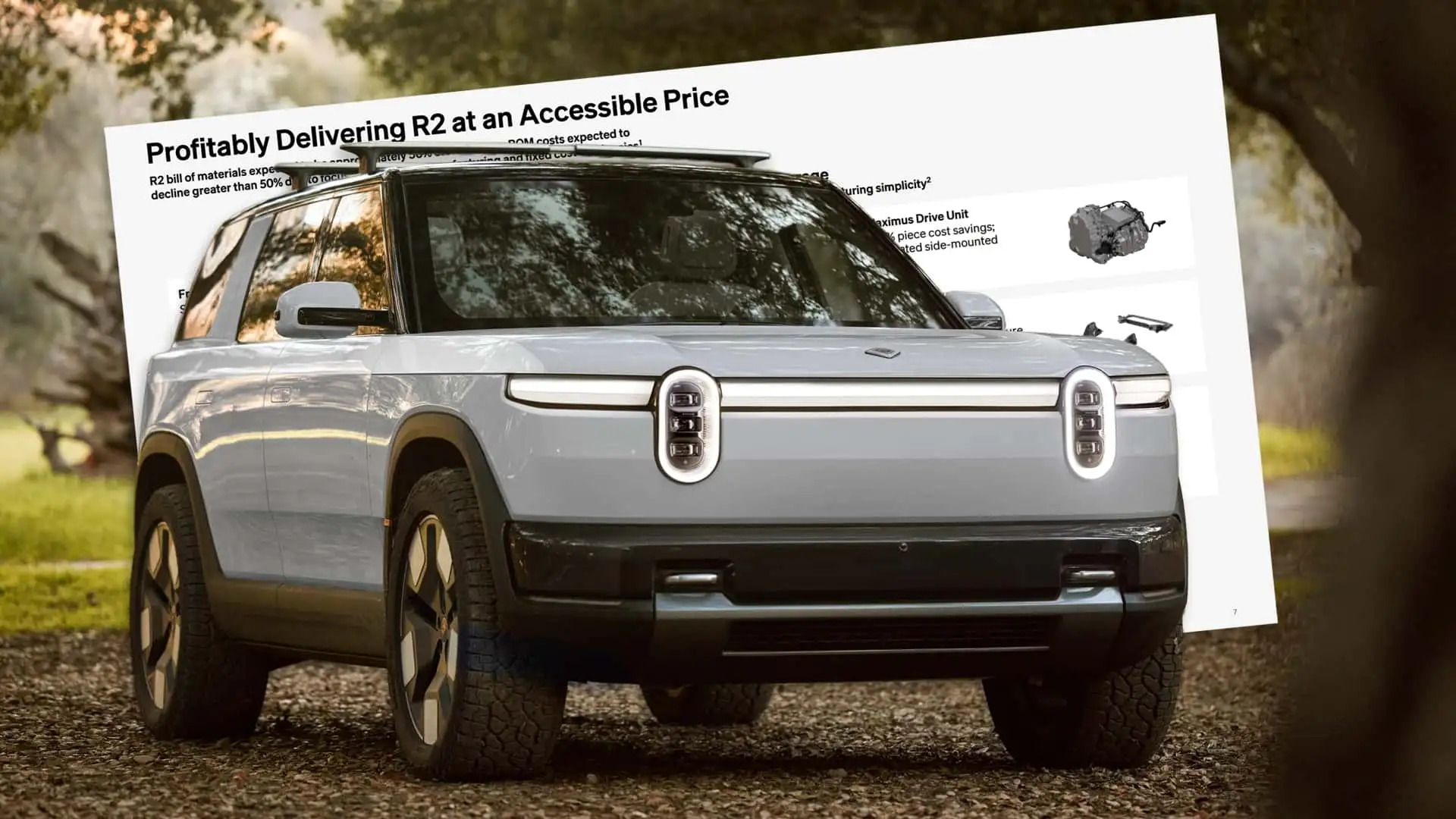 The Rivian R2 Costs Half As Much To Build As The R1S. Here's How Rivian Did It.