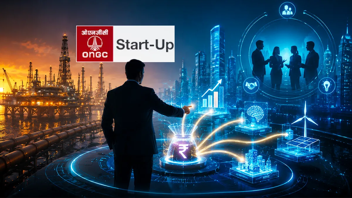 ONGC Mulls New ₹200 Cr Fund for Energy & AI Startups