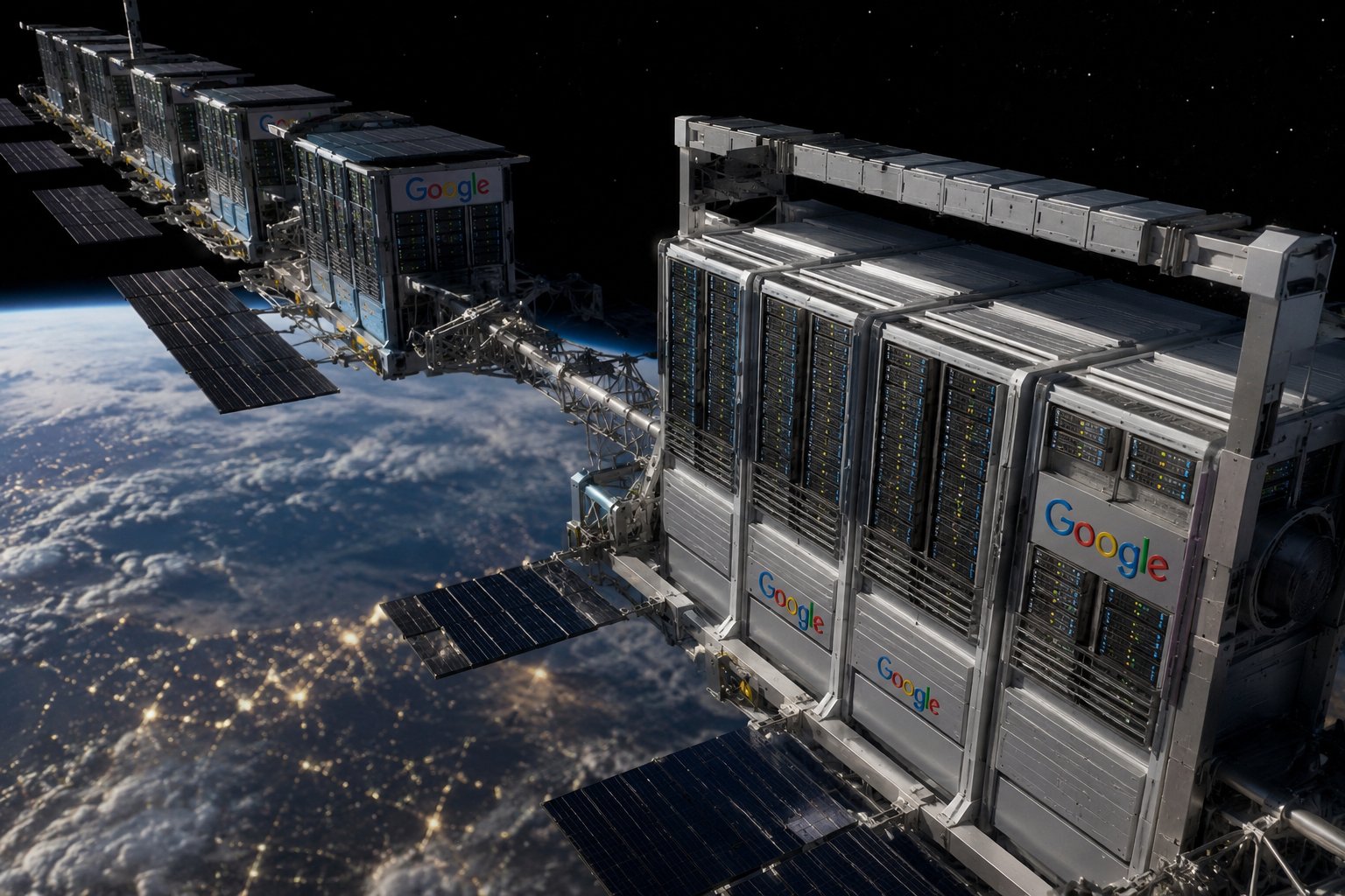 Google & SpaceX Plan Orbital Data Centers for Asia Cloud
