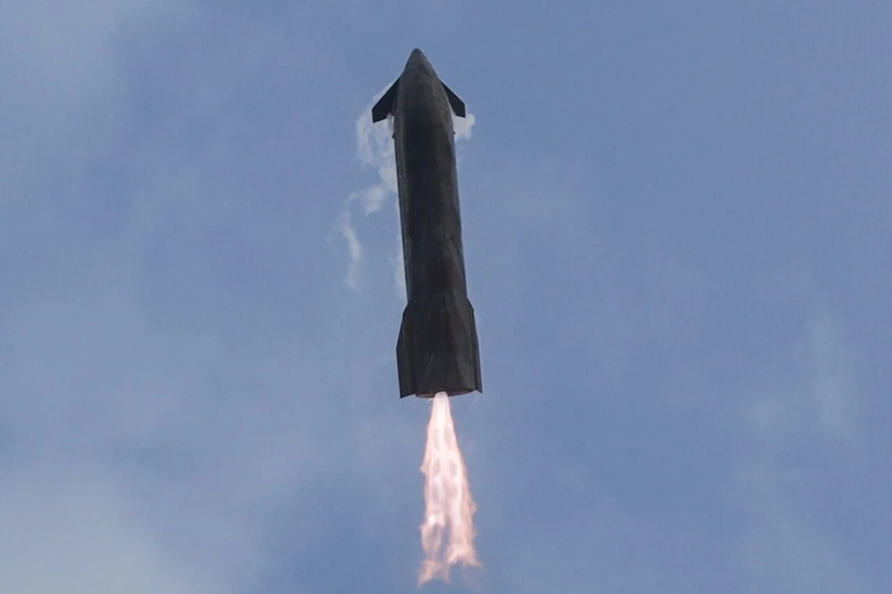 Starship V3 Landing Burn