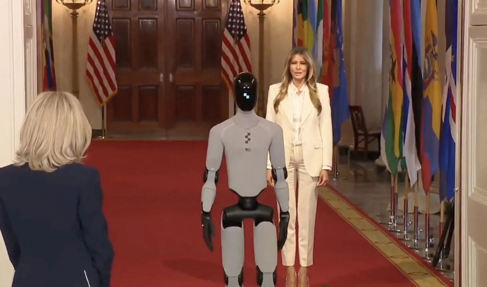 Was This Really the First Humanoid Robot at the White House? An Investigation