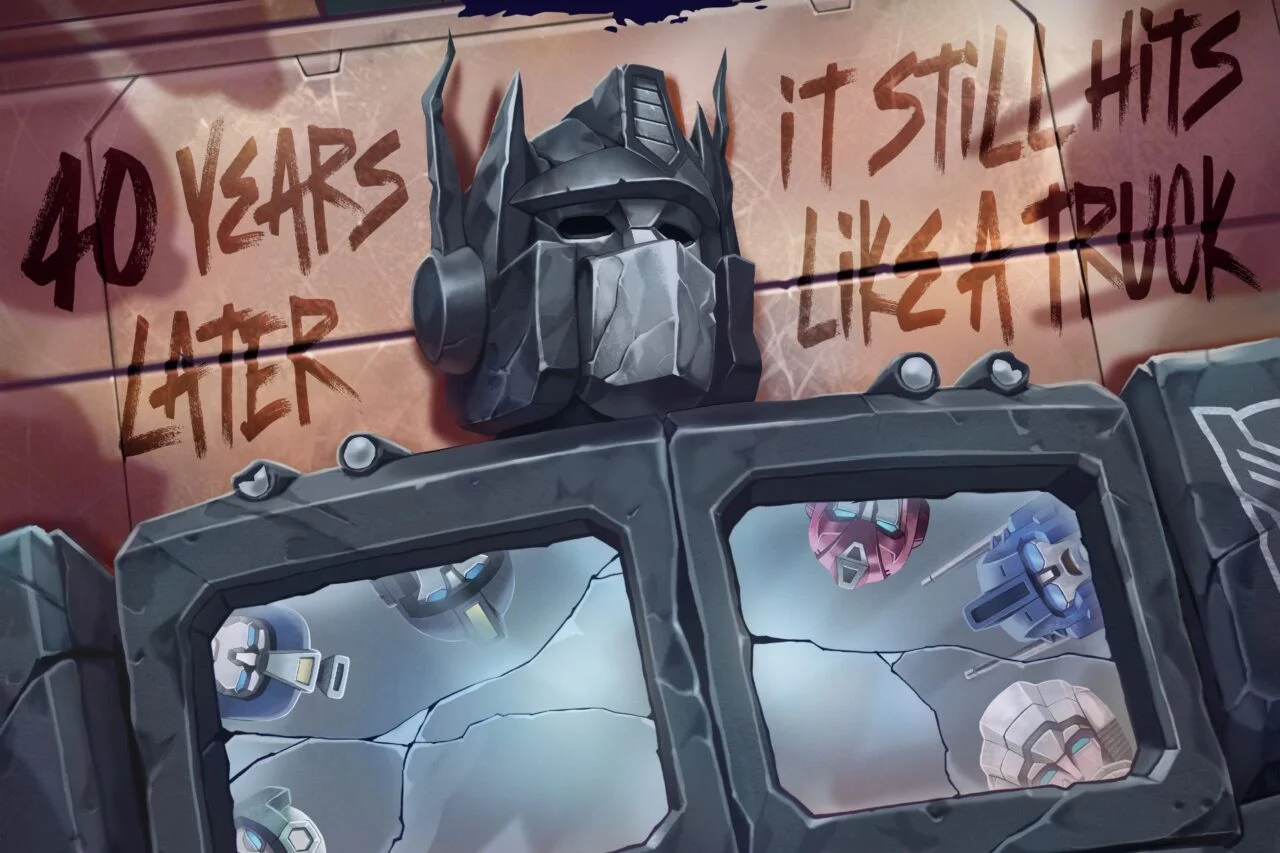 Transformers 40th Poster Crop