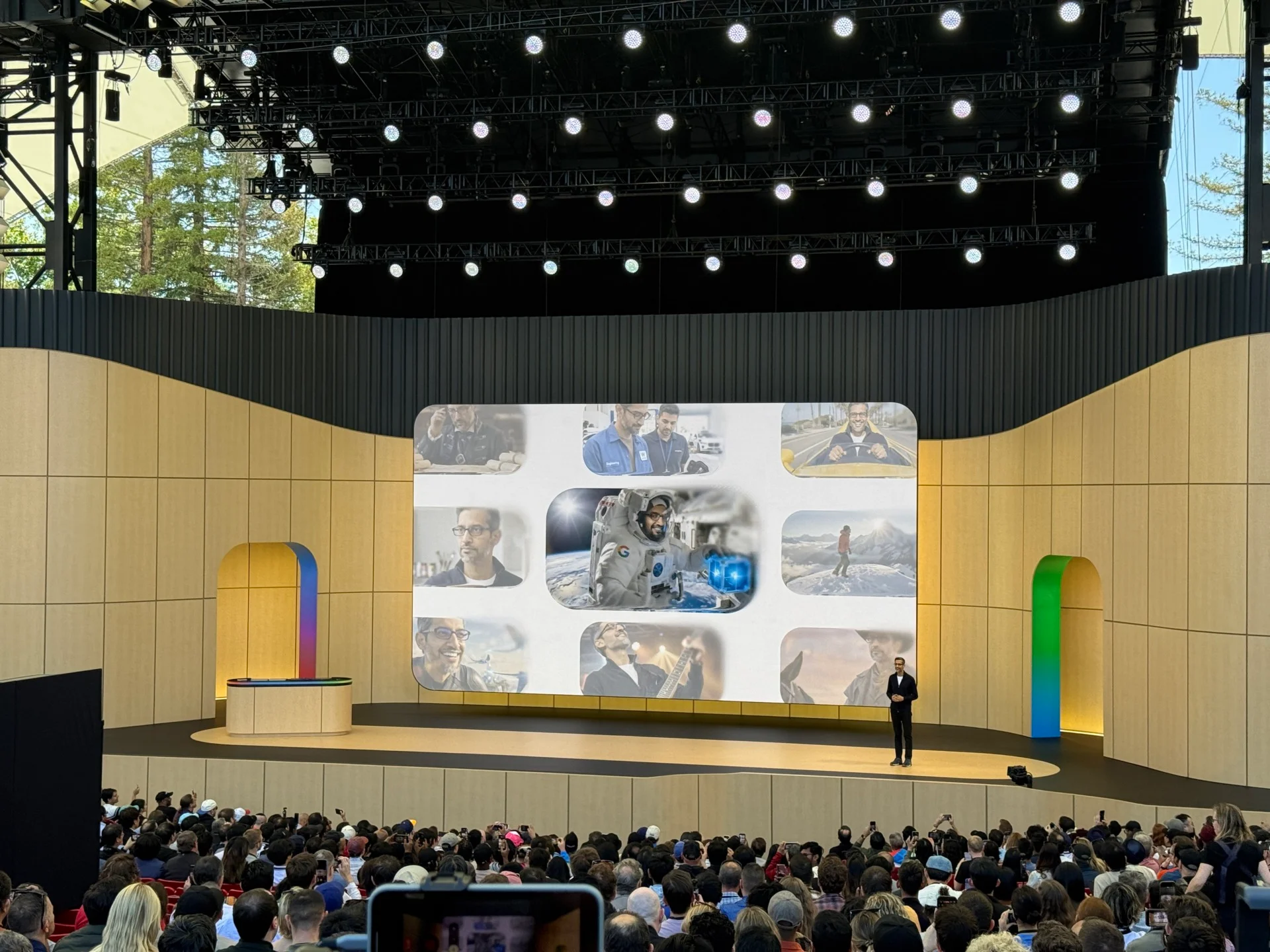 Sundar Pichai at Google IO 2026
