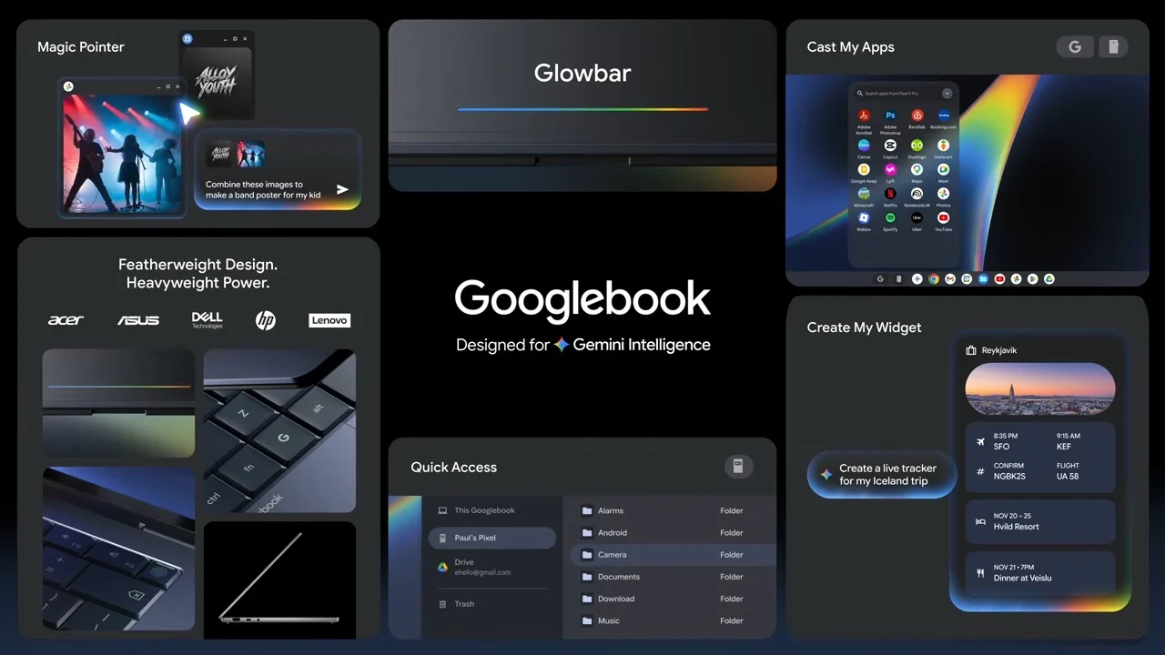 Googlebook bento