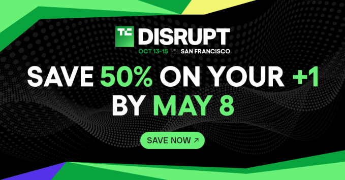 Last 24 hours to get 50% off a second pass to TechCrunch Disrupt 2026