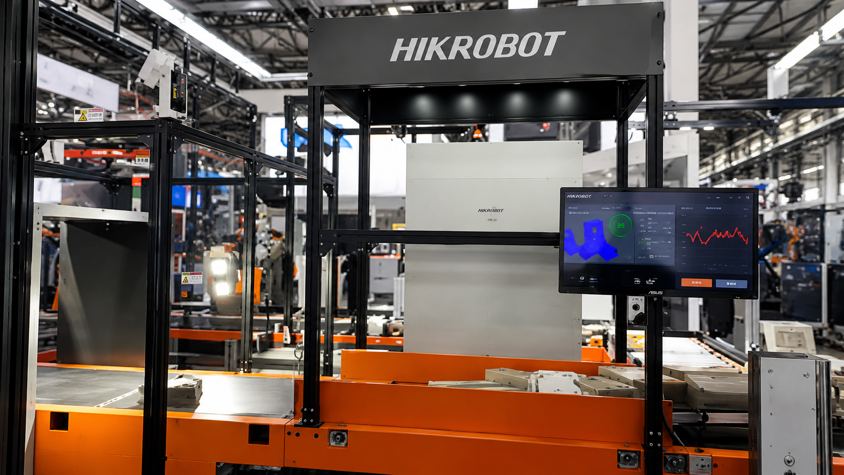 Hikrbot’s Machine Vision Solutions Resolve Multiple Challenges in Logistics Sector