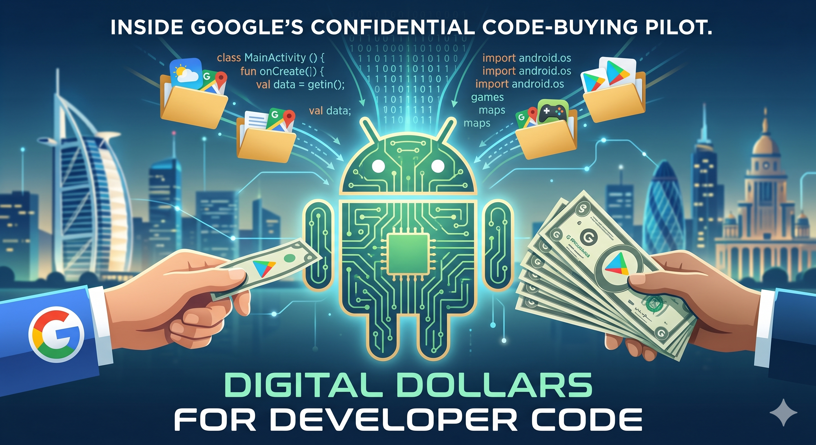 Android Devs Paid for Code: Google’s Secret AI Training Pilot Shakes Up IT Hubs from Silicon Valley to Bengaluru