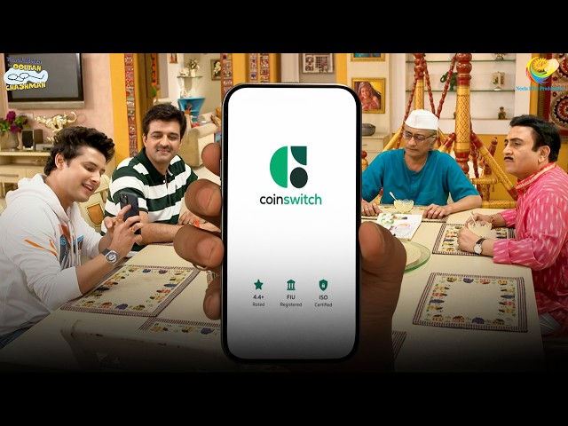 CoinSwitch Partners with Taarak Mehta Ka Ooltah Chashmah to Drive Mainstream Crypto Awareness Across Generations
