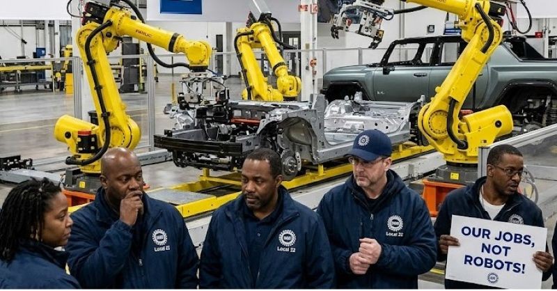 General Motors Backlash: 1,000 Jobs Replaced by 50 Robots