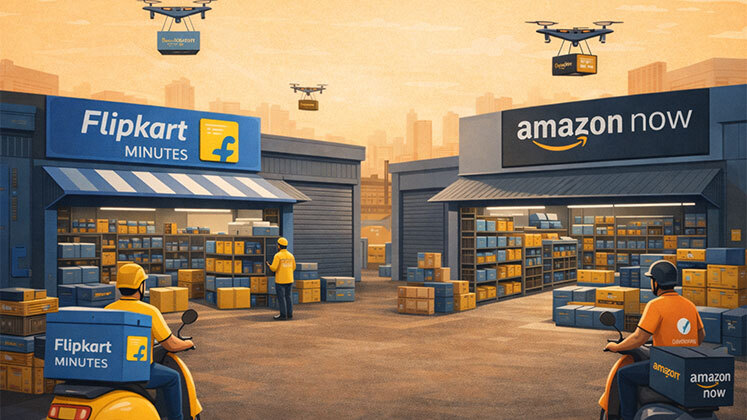 Flipkart Accelerates India Quick-Commerce Push Amid Amazon Rivalry