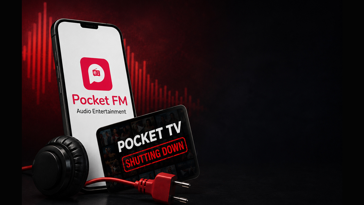 Pocket FM Shuts Down Pocket TV Microdrama Vertical