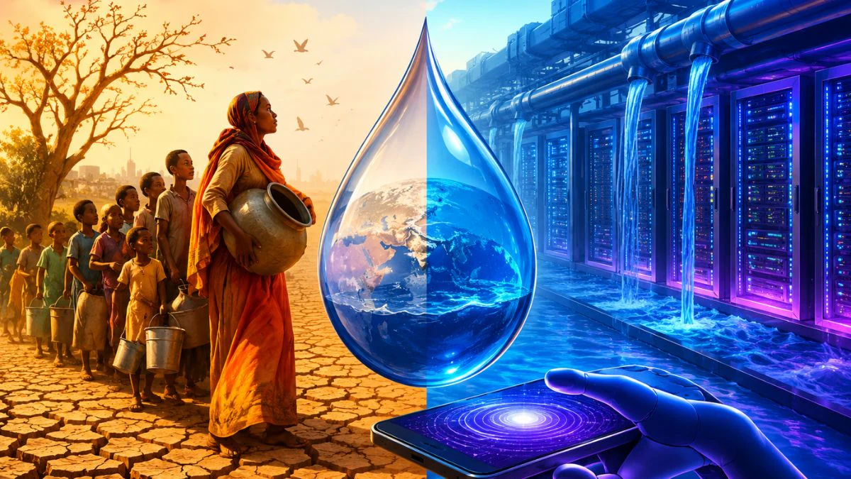 AI to Consume 600 Billion Gallons Water by 2030: Energy Soars