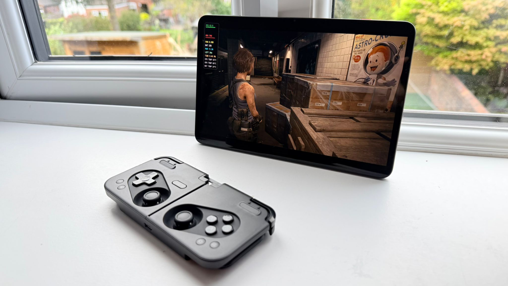 Running Resident Evil 3 on a tablet