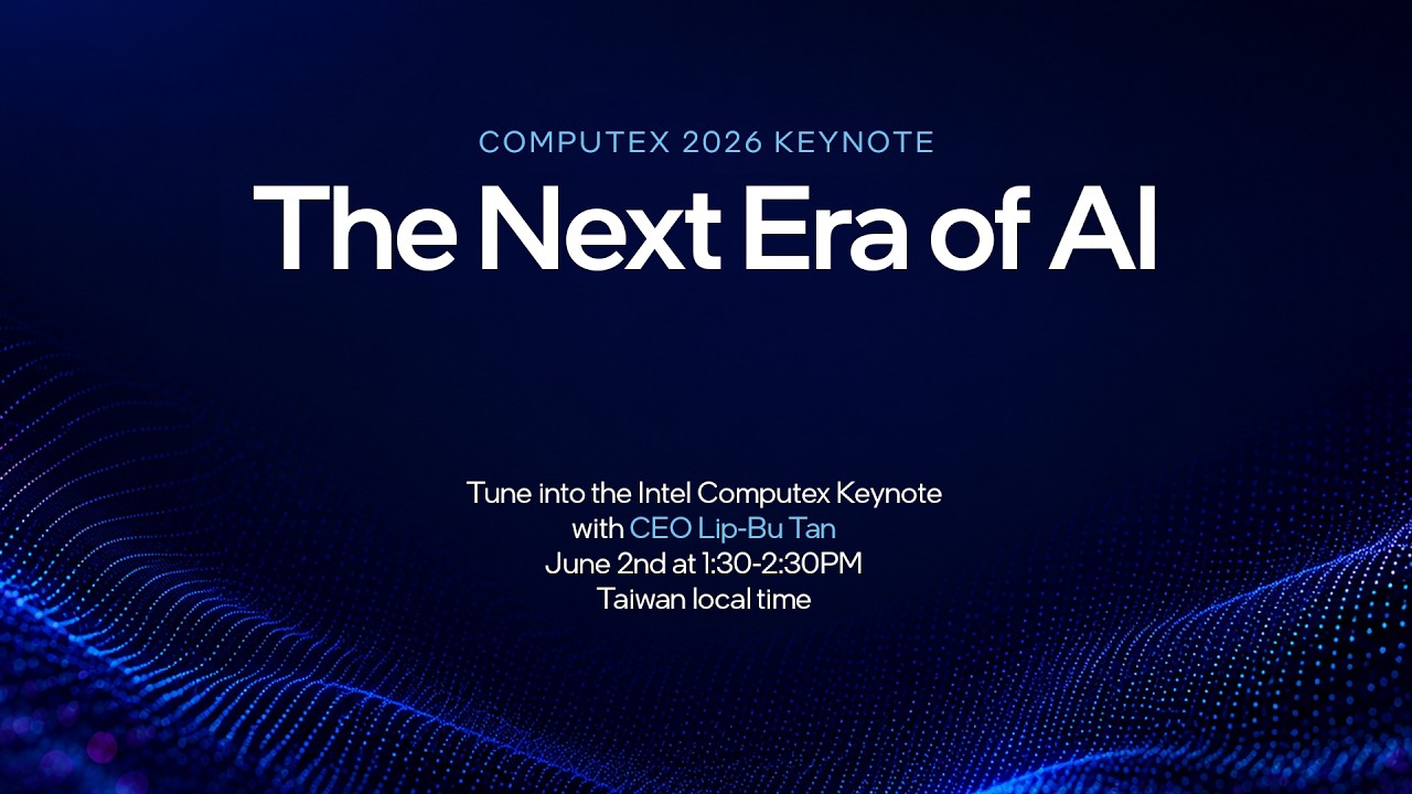 Intel Computex Keynote 2026 - YouTube