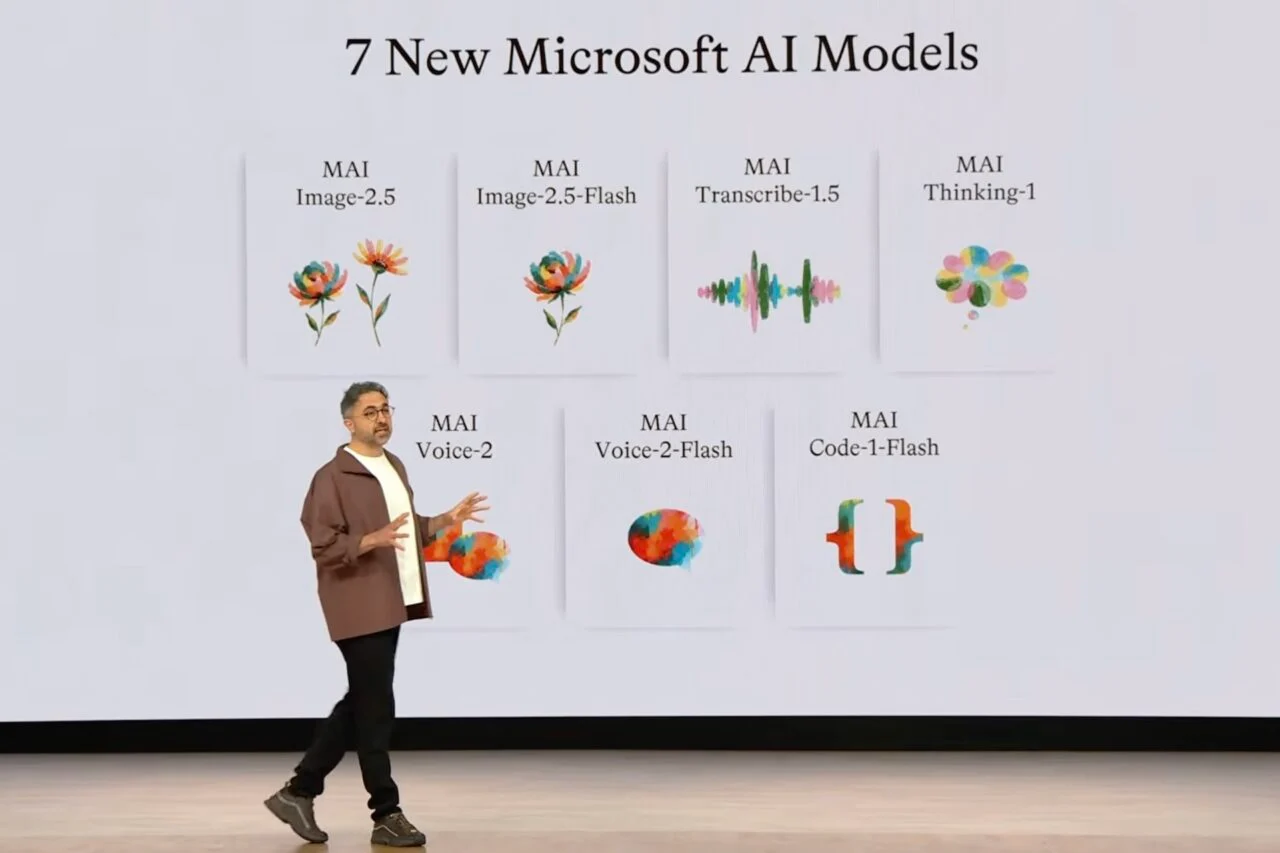 Microsoft's Mustafa Suleyman onstage at Microsoft Build 2026.