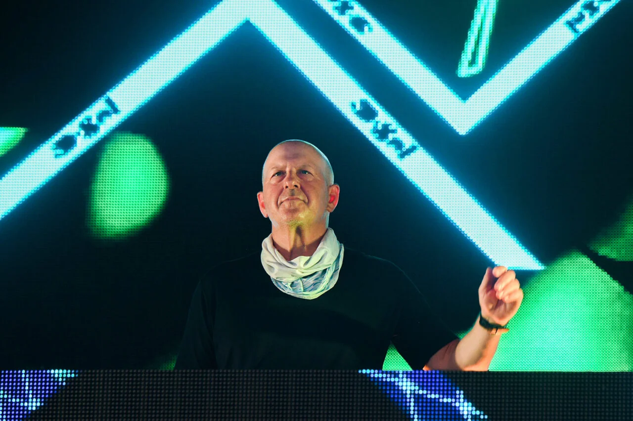 DJ D-SOL performs during the 'Safe & Sound' Drive-In Concert Fundraiser Presented by JAJA Tequila and In The Know Experiences In Partnership with Bumble at Nova's Ark Project on July 25, 2020 in Water Mill, New York.