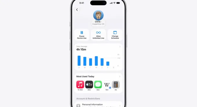 Apple puts parents back in control of kids’ iPhone use