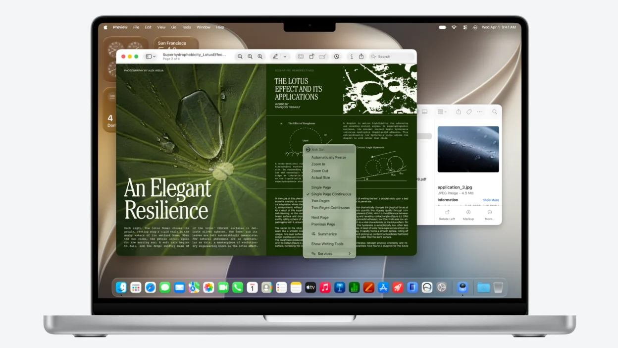 macos 27 features on a macbook