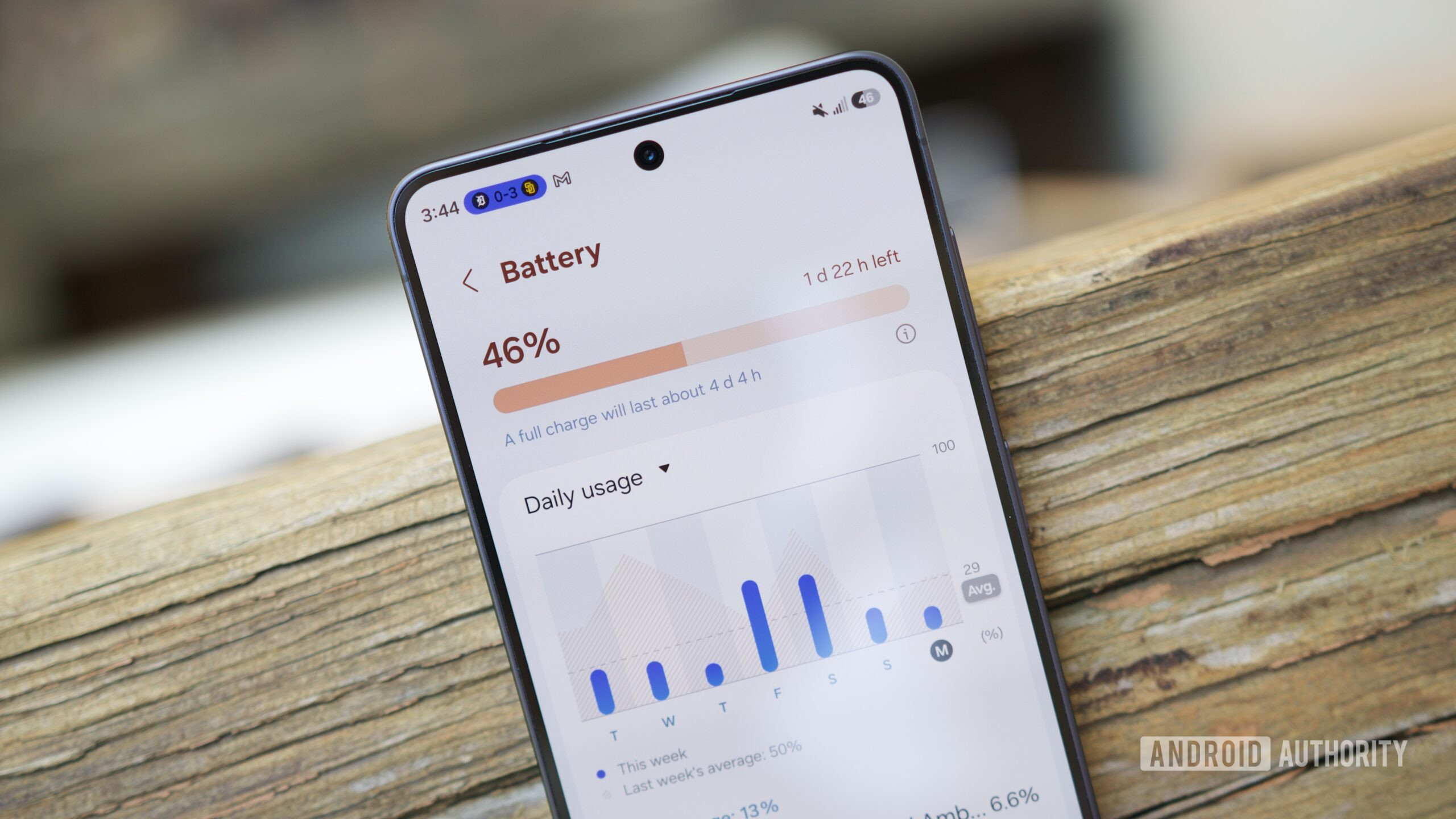 samsung galaxy s26 base review battery settings Battery settings page on the Samsung Galaxy s26.
