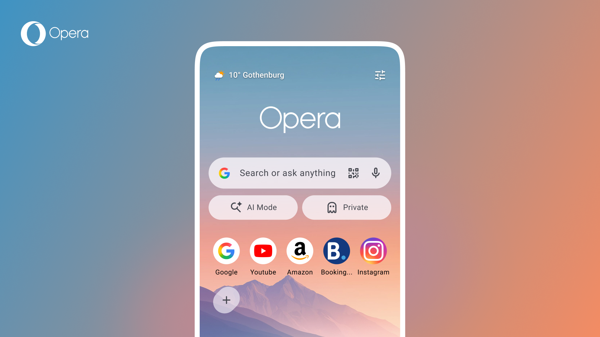 opera home screen update opera home screen update