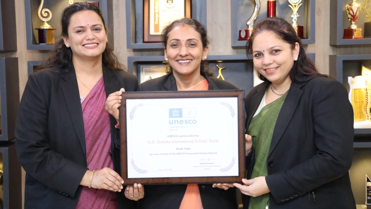 G.D. Goenka International School, Surat, Joins UNESCO Associated Schools Network (ASPnet)