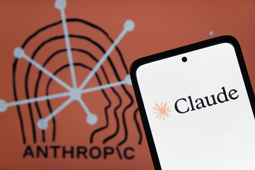  In this photo illustration, the Claude AI logo, an artificial intelligence by Anthropic, is seen on a smartphone. (Photo Illustration by Algi Febri Sugita/SOPA Images/LightRocket via Getty Images)