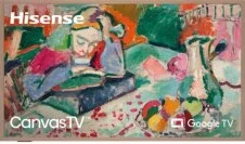 65" Hisense CanvasTV Series 4K QLED Google Smart TV (2025 Model)