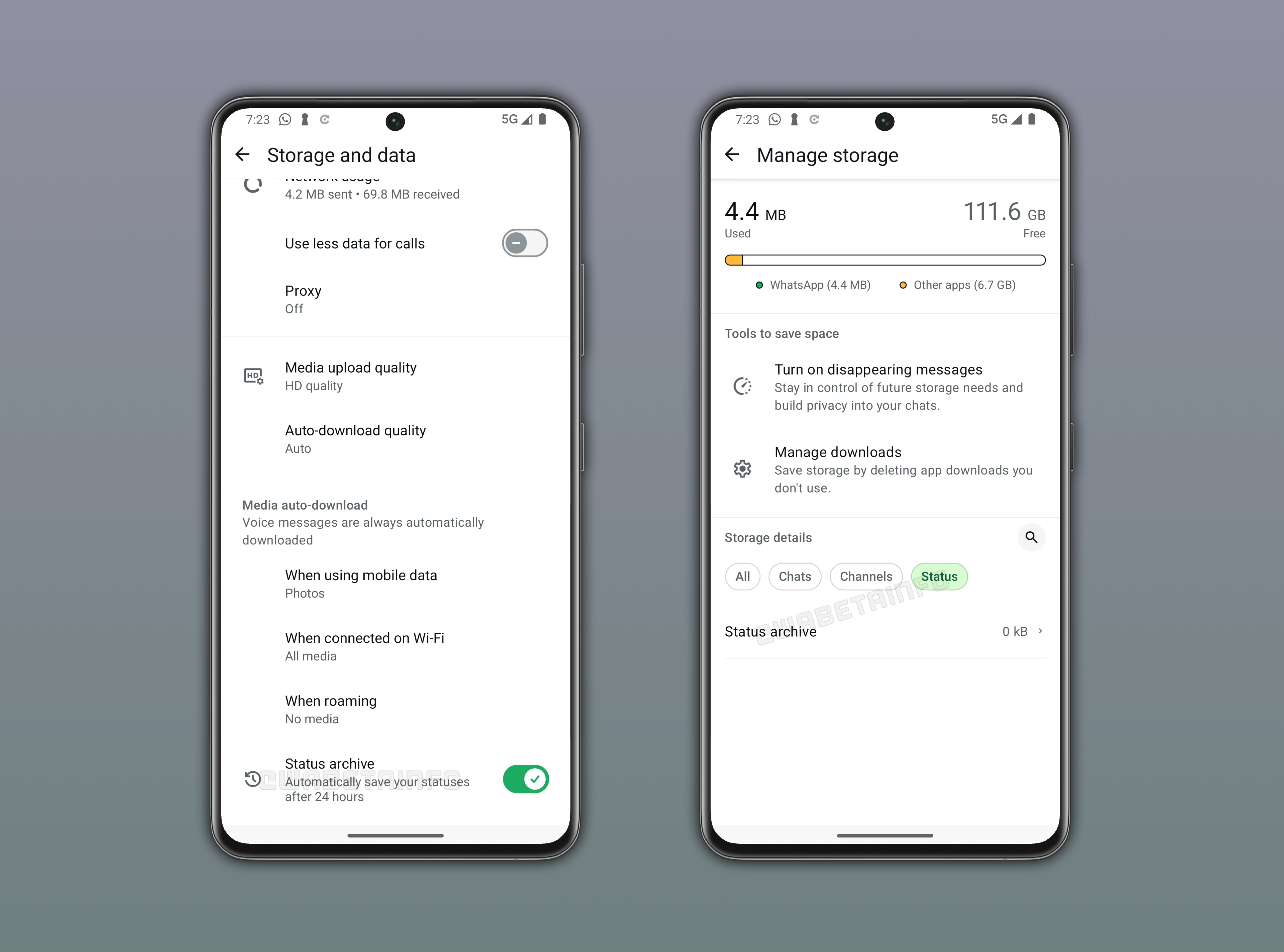 WhatsApp is rolling out Status Archive to preserve your updates