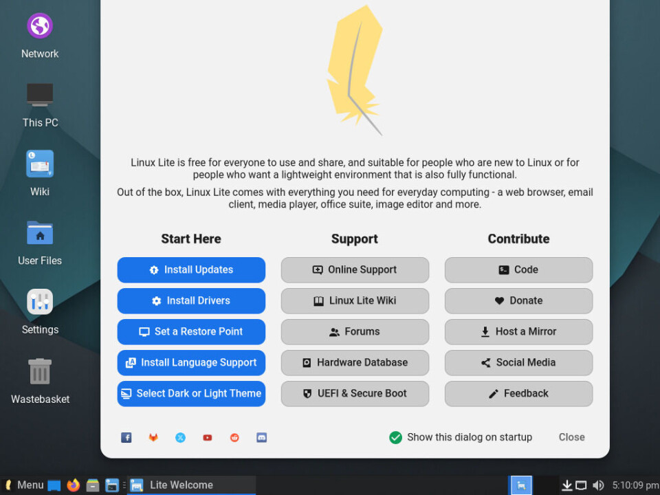 Linux Lite 8.0 sheds Chrome, slims down, and finds its name fits better than ever