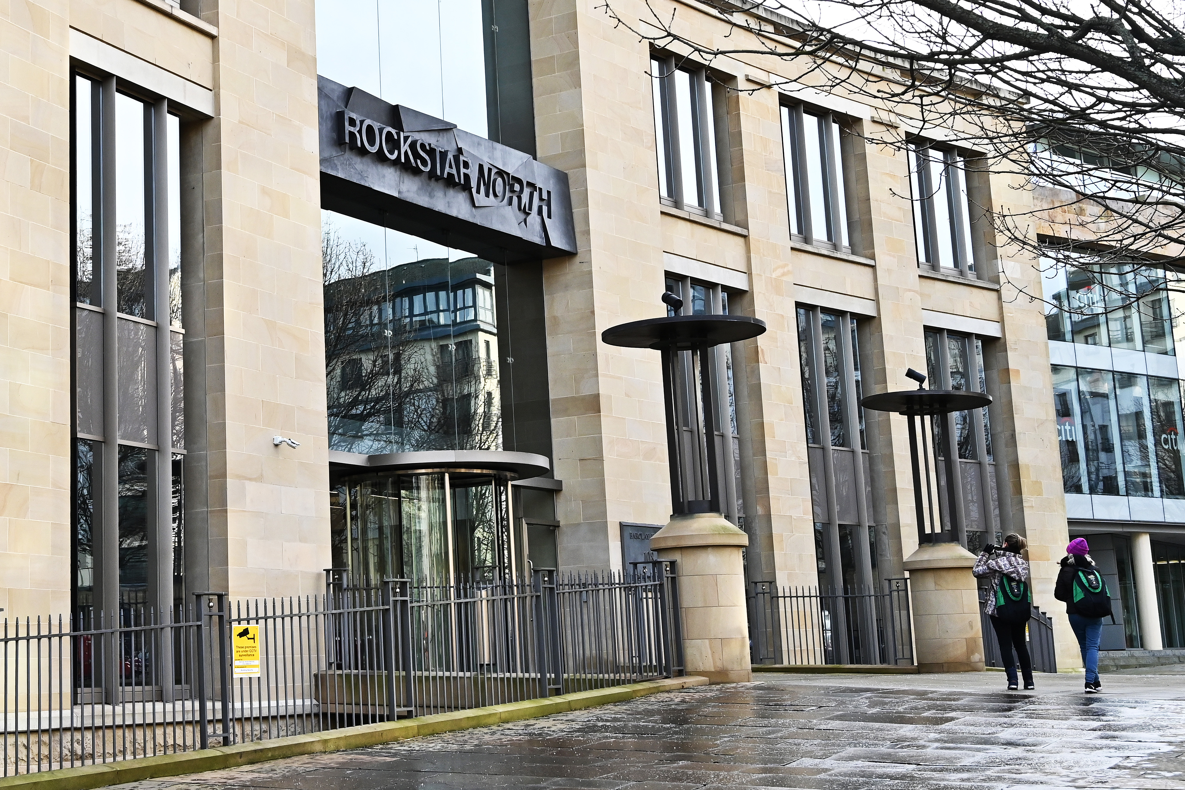 A photograph of Rockstar North's Edinburgh headquarters.
