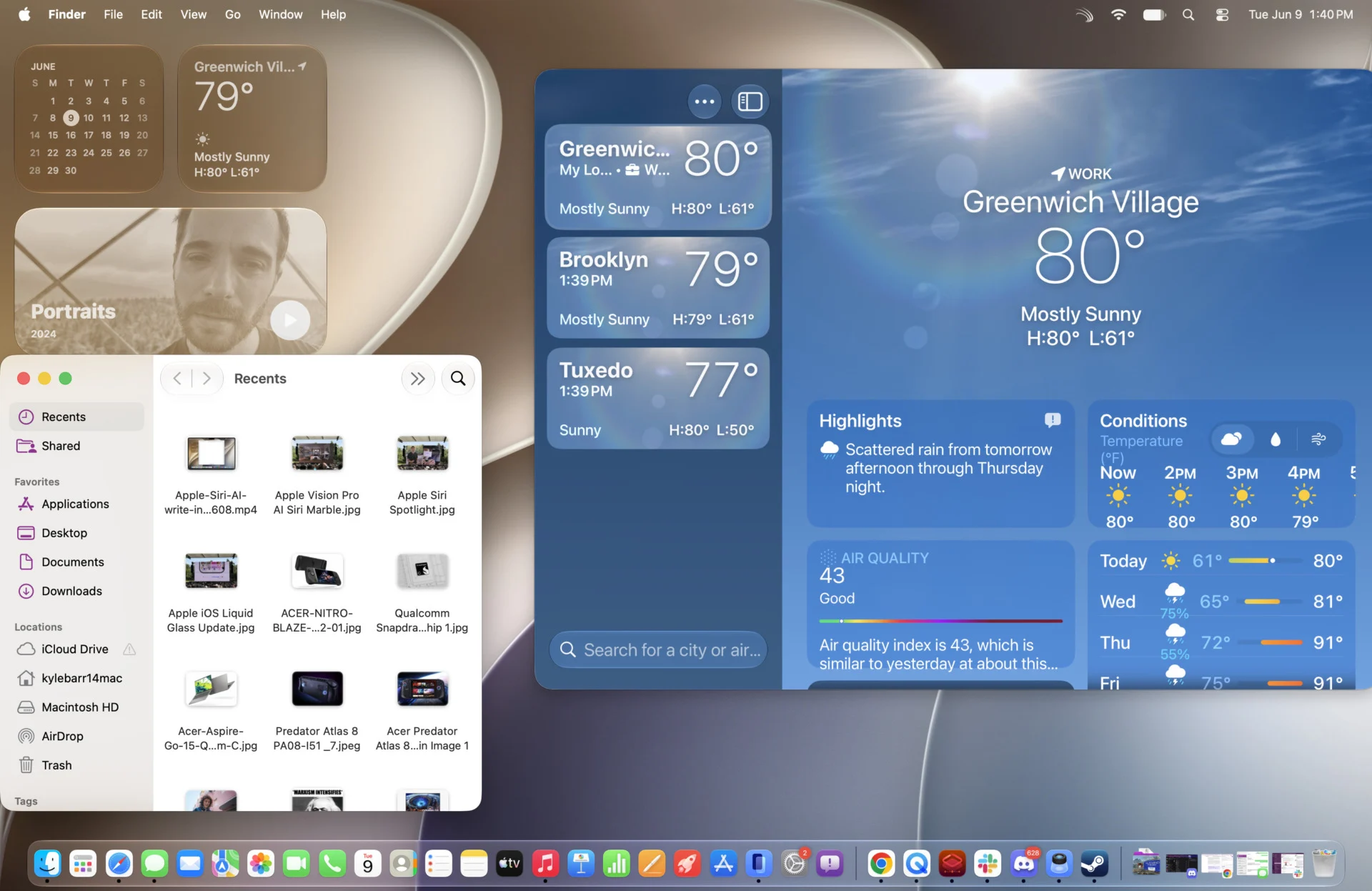 Macbook Pro M5 Max With macOS 27 Golden Gate