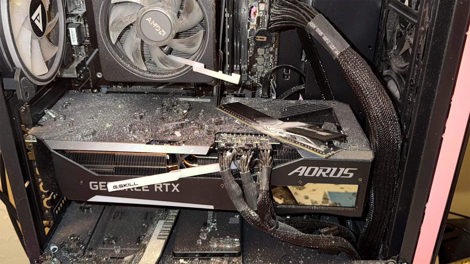 Gaming PC deflects bullet shot through wall by neighbour, saving owner's life — criminal negligence charges for culprit who claims 'firearm was accidentally discharged by her dog'