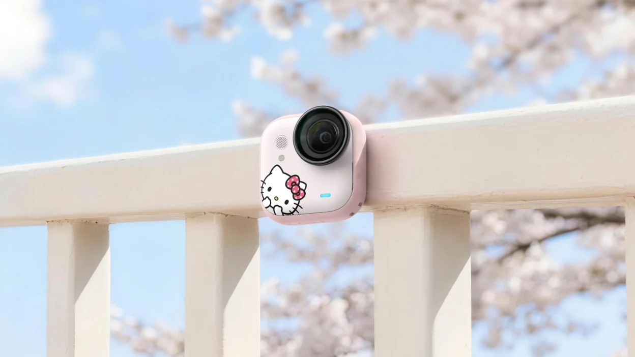 Insta360 unveils cute Hello Kitty-themed action camera