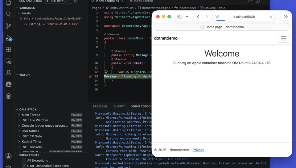 Apple gives Mac devs a WSL-ish thing to call their own