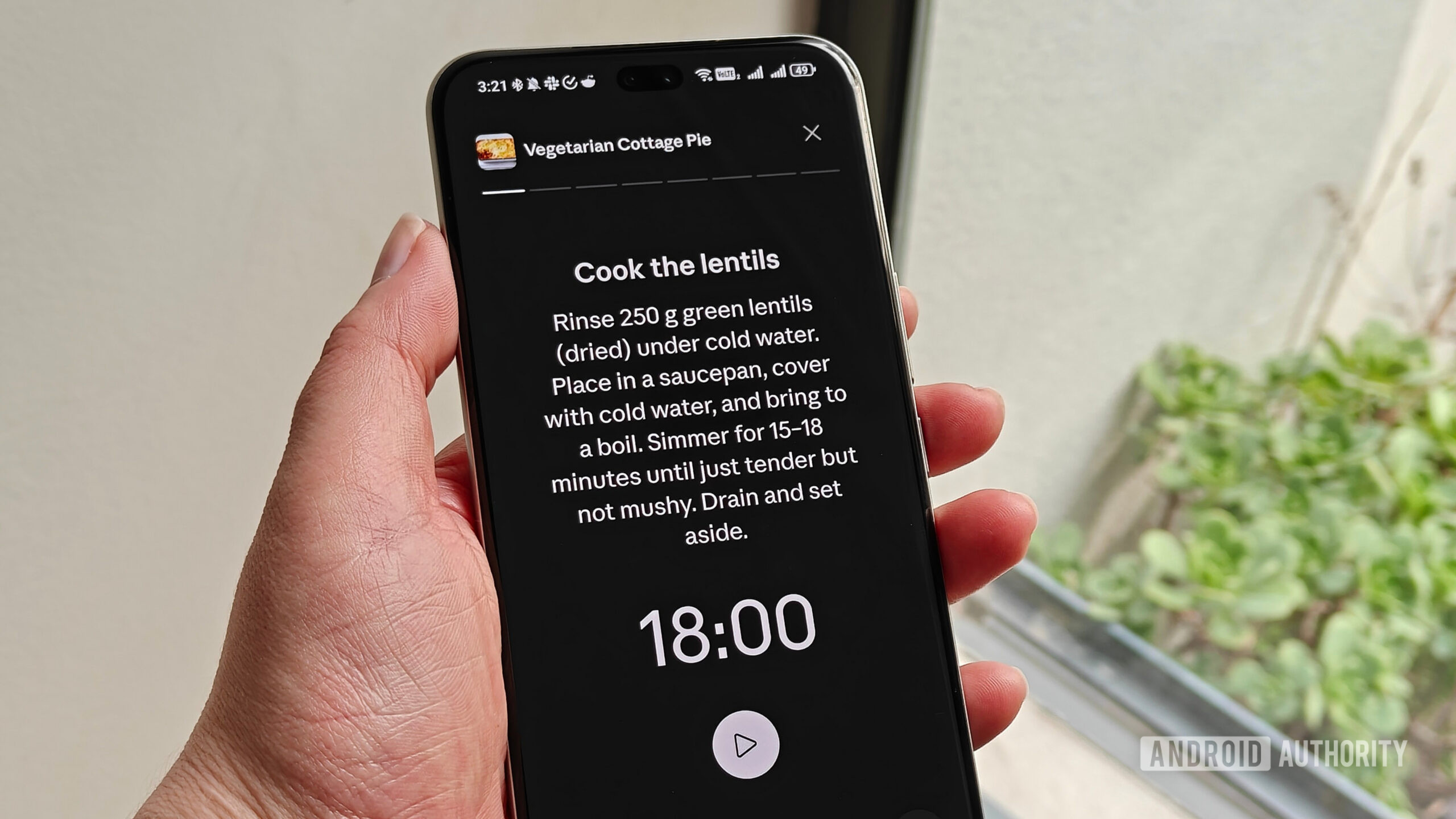 the claude app in cooking mode