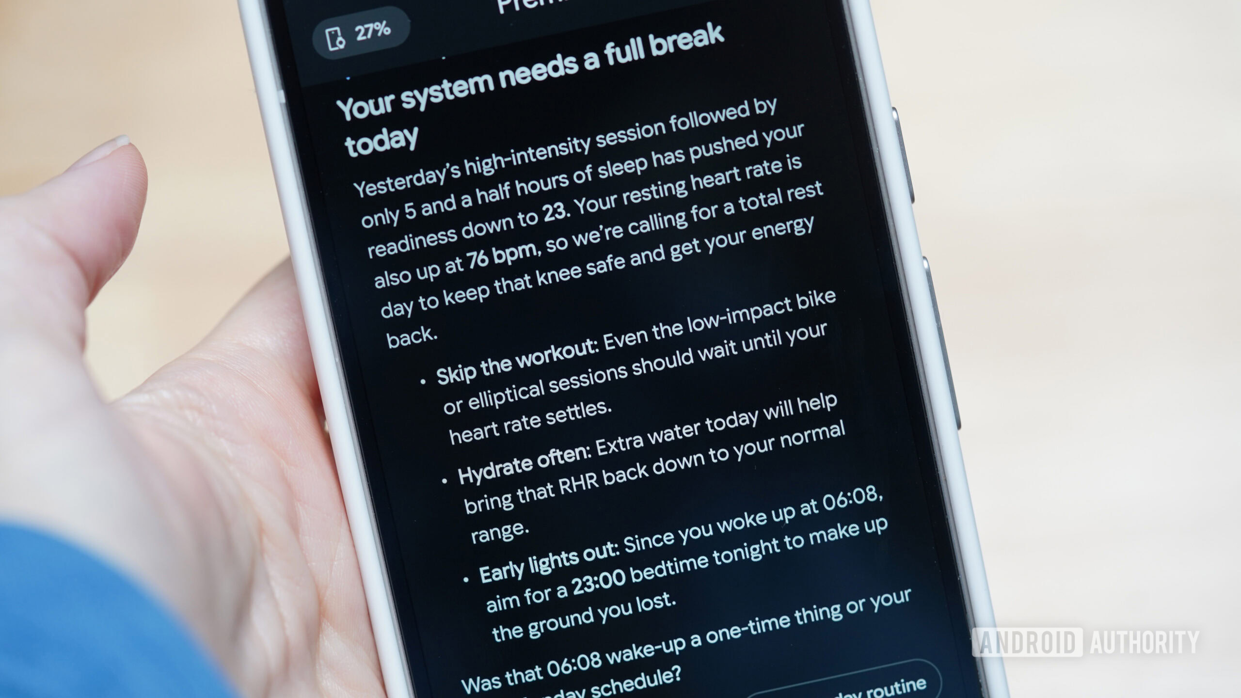 Fitbit’s new health coach is worse than my mom