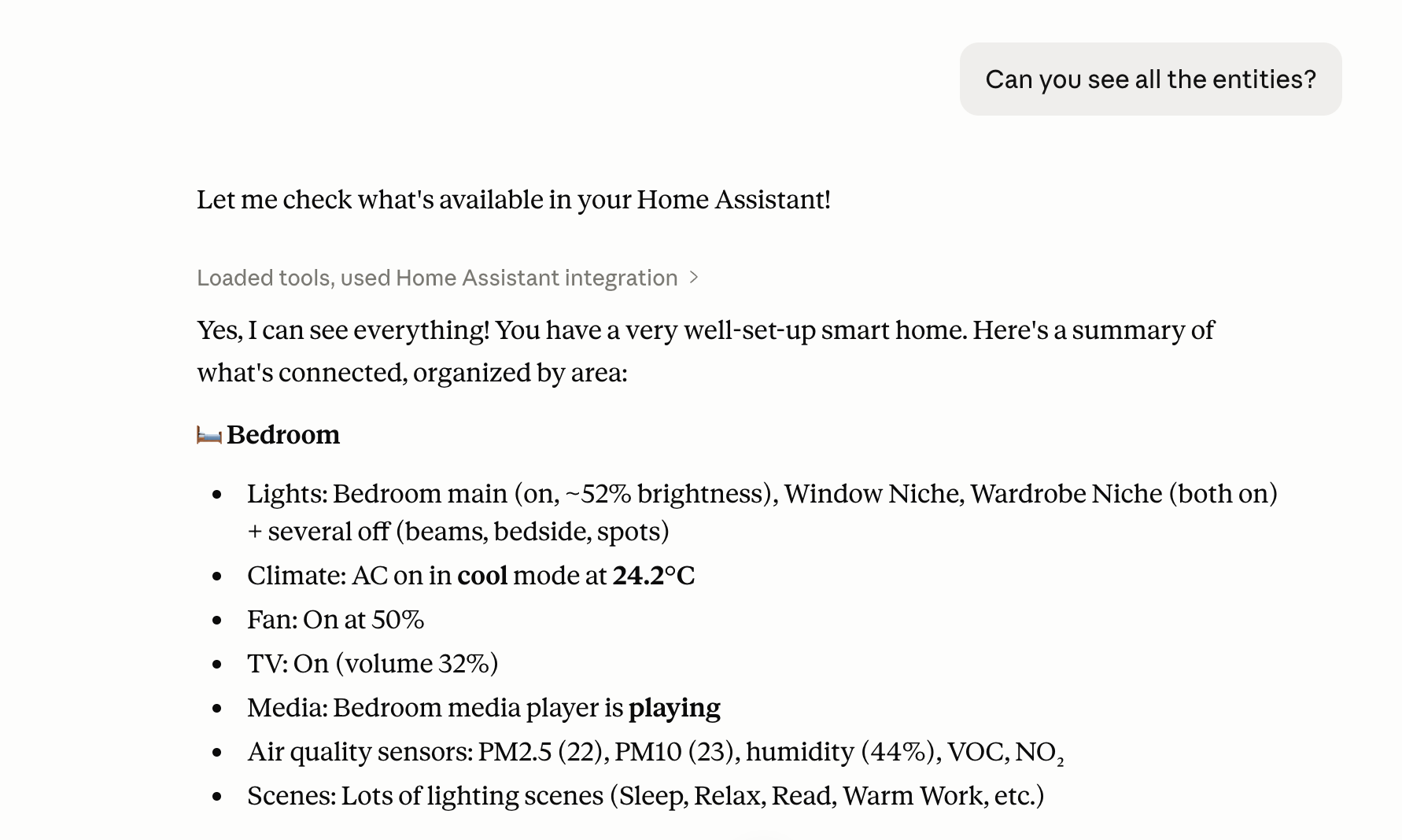 Claude smart home audit Claude smart home audit