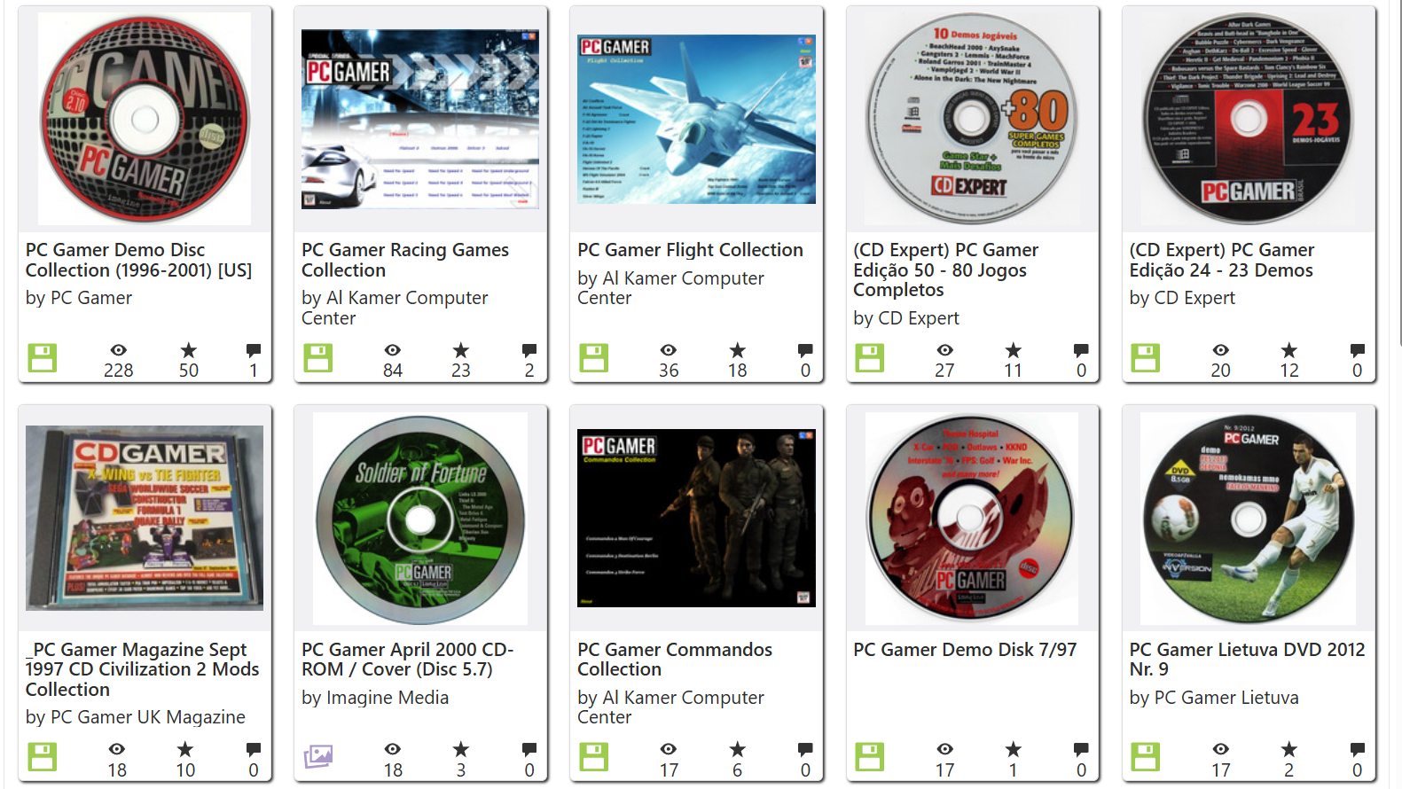 Archive.org disk archive
