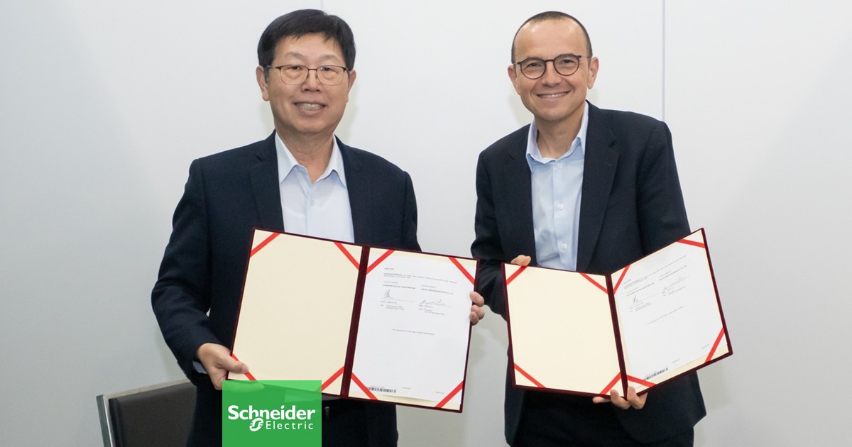 Schneider Electric and Hon Hai Technology Group (Foxconn) announce strategic collaboration to accelerate next-generation AI data centers