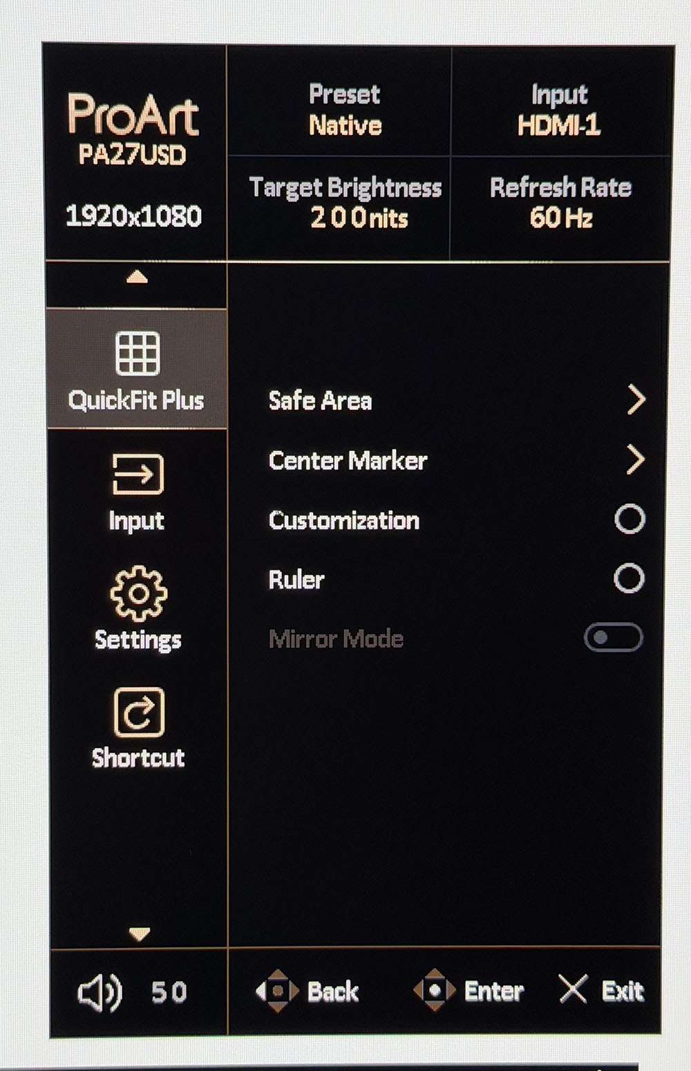 Asus ProArt PA27USD