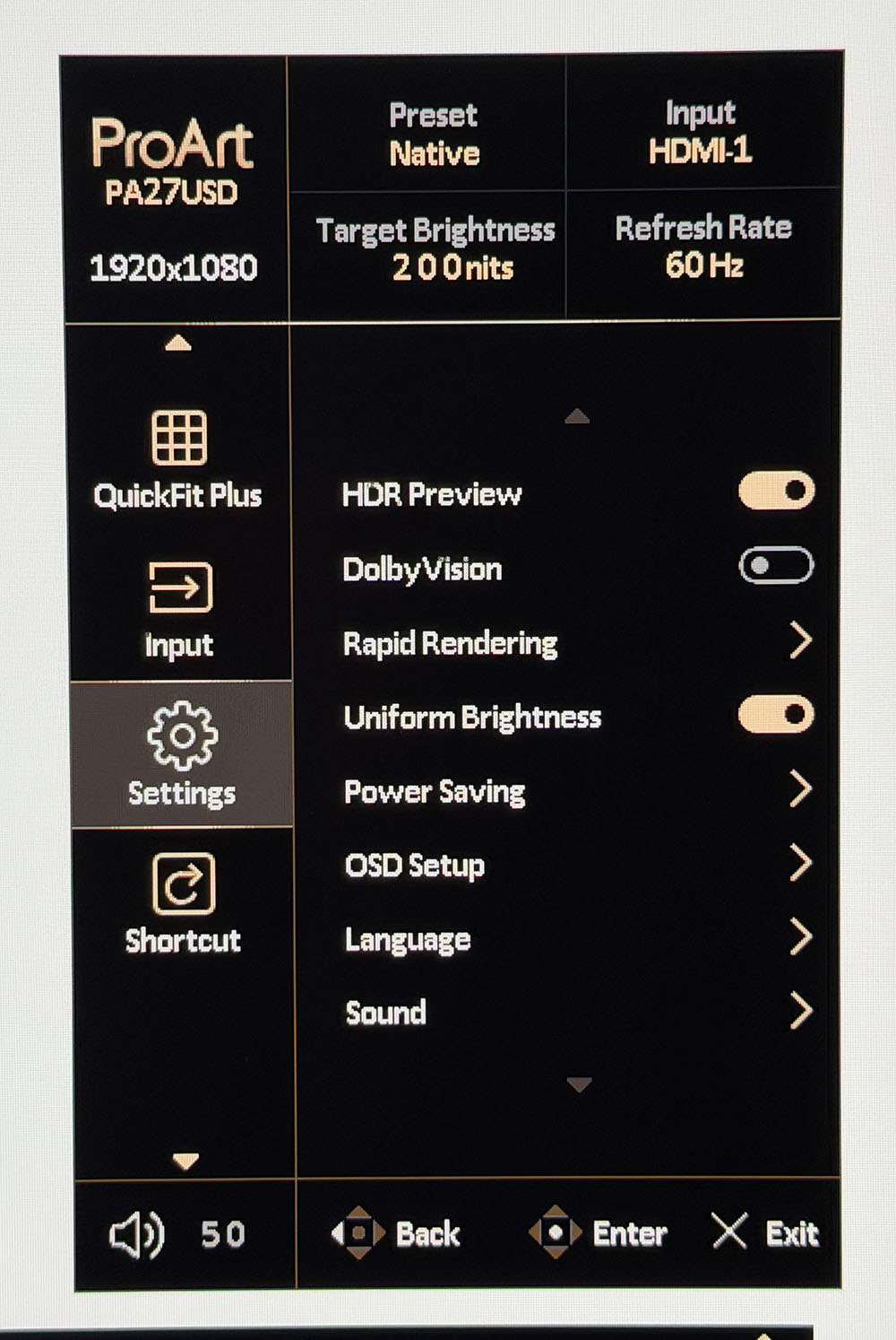 Asus ProArt PA27USD