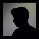 A diptych of photos of Sam Altman's and Elon Musk's silhouettes from the shoulders up.